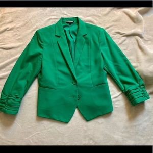 WOMEN’s EXPRESS GREEN BLAZER SZ: 6